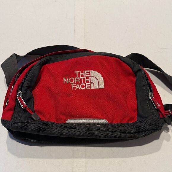 The North Face Other - The North Face Red and Black Belt Bag
